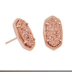 Dusty rose Kendra Scott studs